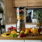 Blender kielichowy Yoer szklany 4w1 2,4l 1800W +stal inox +Młynek +2 Bidony
