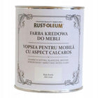 Farba kredowa do mebli matowa rustoleum biały biała kreda chalk white 750ml renowacja szafek, komód i kredensów