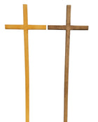 Krzyż na cmentarz drewniany jasny 170cm x 51cm nagrobny, grobowy, symbol pamięci dla zmarłych