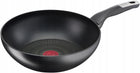 Wok tefal unlimited 28cm tytanowy patelnia nieprzywierająca do smażenia, na indukcję, do piekarnika, można myć w