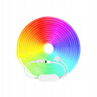 Taśma LED RGB neon 15m wodoodporna IP67 pilot + sterowanie aplikacją wąż świetlny dekoracyjny wielokolorowy 24V 60W do