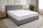 Pokrowiec na materac 140x200 silvercare ochraniacz zamek premium na wymiar 140x200cm 200 cm