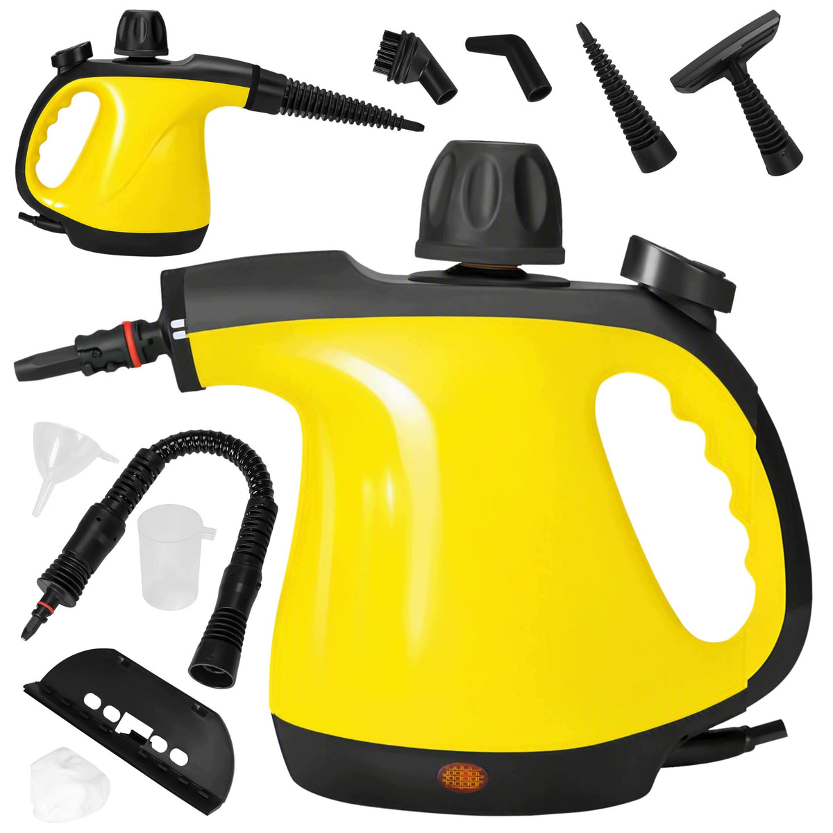 Myjka parowa czyścik okien parownica do okien tapicerki FUG 1200W 3,5 BAR szyby, tekstylia, spoiny, zbiornik 450 ml