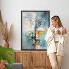Ramka na zdjęcia 70 x 100 cm czarna, z naturalnego drewna oprawa fotografii, dekoracja ścienna do portretu