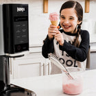 Ninja CREAMi Maszynka do lodów 7 w 1 Srebrna NC302EU urządzenie do sorbetów i jogurtów, 3 pojemniki, 800 w, elementy do