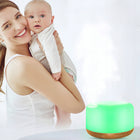 Nawilżacz powietrza lampka nocna zapachowa dyfuzor aromaterapia + pilot XL 12 w
