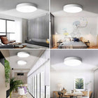 Plafon sufitowy natynkowy LED lampa sufitowa 48W 4000K-4200K biały neutraln okrągła oprawa 48 cm ze zintegrowanym