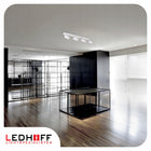 Lampa sufitowa LED biała Oprawa żarówki 4x GU10 SPOT Kinkiet do pokoju aluminiowy reflektor ścienny do salonu, 35 W na