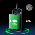 LAMPKA DO CZYTANIA KSIĄŻEK LED NOCNA USB Z KLIPSEM 24 LED 360° oświetlenie biurkowe akumulatorowe czarne giętki pałąk
