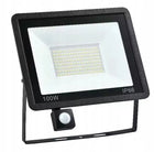 Naświetlacz Led Halogen Lampa z Czujnikiem Ruchu Zmierzchu 100w Zewnętrzny reflektor IP66 zimna biel 6000K 1000 lm do