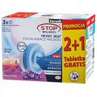 Wymienny wkład/tabletki ceresit AERO360 lawendowy 3x450g o zapachu lawendy wkład do pochłaniacza 1350 ml z 33 sztuk