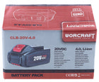 AKUMULATOR BATERIA LI-ION 20V 4000mAh AKU WORCRAFT do elektronarzędzi bezprzewodowych