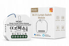 Sterownik rolet dopuszkowy WiFi RF433 Moes MS-108WR Tuya z Polski moduł do żaluzji, przełącznik smart home, 2 kanały