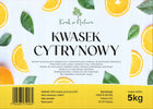Kwasek cytrynowy czysty skład kwas cytrynowy 5 kg no kwaśny