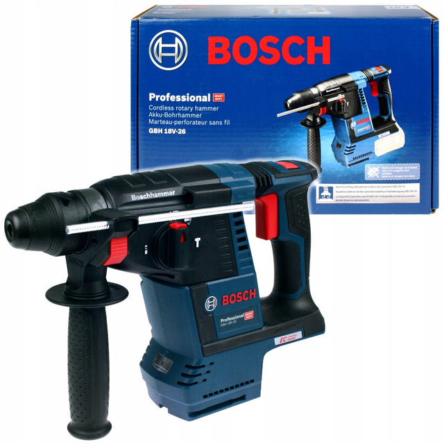 Akumulatorowy młot GBH 18V-26 bosch korpus body wiertarka do betonu, kucie, uchwyt SDS Plus, energia udaru 2,6 J, wersja bez baterii