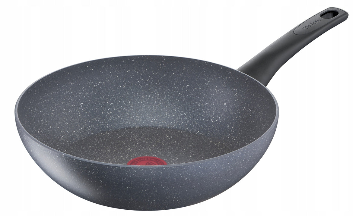 Wok 28 cm tefal Healthy Chef patelnia głęboka nieprzywierająca na indukcję, kuchnię gazową, elektryczną i do piekarnika