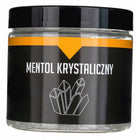 KRYSZTAŁKI MENTOL KRYSTALICZNY DO SAUNY 100 g Aromaterapia Sauna Inhalacja do pieca fińskiego, aromat miętowy