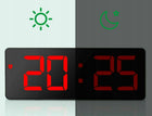 Zegar elektroniczny LED budzik zegarek z alarmem C stołowy 2.5 cm