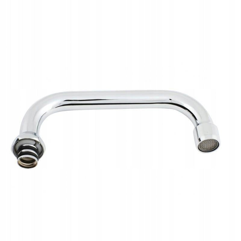 Wylewka rurkowa do baterii typu u 3/4 L 130 MM hydroland króciec umywalkowy, ramię kranowe, element armatury sanitarnej