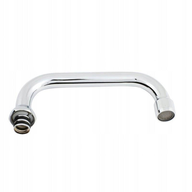 Wylewka rurkowa do baterii typu u 3/4 L 130 MM hydroland króciec umywalkowy, ramię kranowe, element armatury sanitarnej