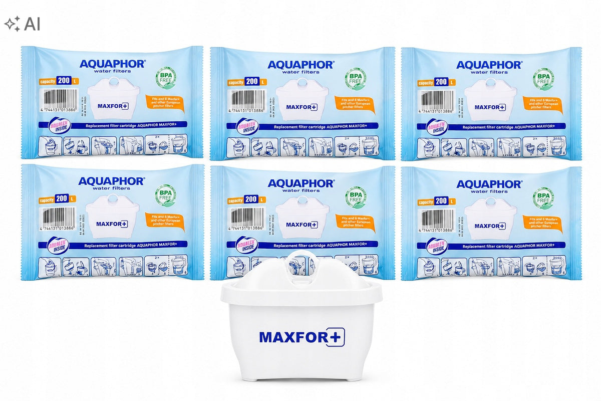 6x wkład filtr aquaphor maxfor do brita dafi do dzbanka