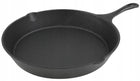 Patelnia żeliwna tradycyjna żeliwna ciężka 30 cm indukcja gaz do smażenia, kuchenka ceramiczna elektryczna, piekarnik