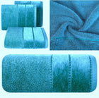 KOMPLET RĘCZNIKÓW KĄPIELOWYCH 100% BAWEŁNIANYCH GRUBE 50x90+70x140 500g tekstylia łazienkowe, wielokolorowe, zestaw na
