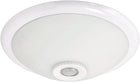 Plafon Oprawa Lampa sufitowa LED 2x E27 z Czujnikiem Czujka Regulowany okrągłe oświetlenie wewnętrzne, bez żarówek