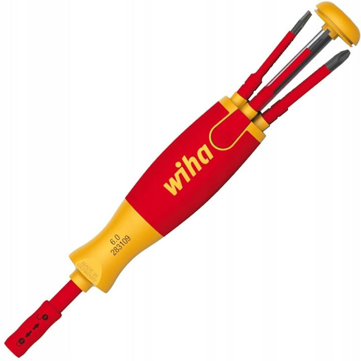 Wiha Wkrętak z Wymiennymi Końcówkami Liftup TORX Electric SB283109022 śrubokręt, narzędzie monterskie do prac