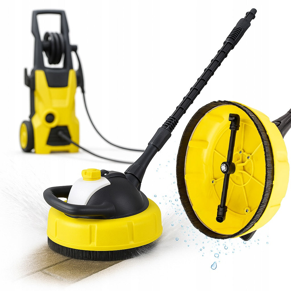 SZCZOTKA T-RACER Z DOZOWNIKIEM DO TARASU KOSTKI KARCHER K2 K3 K4 K5 K6 K7 akcesorium myjki ciśnieniowej, czyszczenie