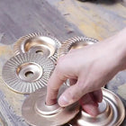 Tarcza do szlifowania drewna tarnik szlifierki wklęsła płaska ścierna, metal, średnica 100 mm, otwór 22 mm, komplet 5