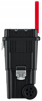 Skrzynka narzędziowa na kółkach My Home & Garden khvwm - metalowe klamry skrzynka na kółkach 36 cm 30 l