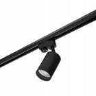 Reflektor szynowy szynoprzewód LED lampa szynowa spot na żarówkę GU10 oprawa sufitowa kierunkowa czarna 10 w do salonu