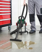 Odkurzacz przemysłowy Parkside PWD 12 B1 1300 w na mokro i sucho warsztatowy, zbiornik 12 l, przepływ 33 l/s, 8