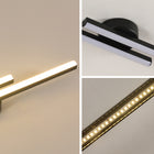 Lampa Sufitowa LED Żyrandol Czarny Nowoczesny 60cm 3000K 17W do Sypialni wisząca oprawa aluminiowa 2 punkty świetlne do