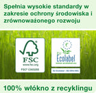 Tork 110255 Papier Toaletowy Mini Jumbo T2 3W 120m 12 Rolek Premium do łazienki, biały, bezzapachowy, z recyklingu