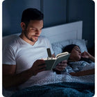 Lampka, zakładka do Czytania Książek Nocna / 3 Kolory Światła / USB na klips, akumulatorowa, ściemniana, regulowane