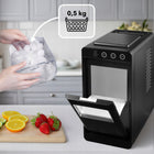 Kostkarka do lodu heva VIO domowa do kostek 12kg/24h 120W slim + łopatka 120 w czarny