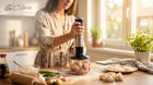 Mocny blender ręczny 1800W Claro Uno wielofunkcyjny mikser turbo 24 poziomy
