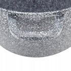 Garnek tradycyjny granitowy aluminiowy kociołek na GAZ indukcja ofenbach 24 cm, 6,2 l, z pokrywą, do piekarnika