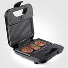 Opiekacz do kanapek toster sandwich grill gofrownica 3W1 duży mocny 1200 nominalna srebrny