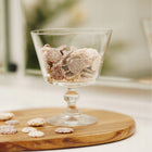 Pucharki do deserów 480ml Krista KROSNO czarki na lody 6szt zestaw komplet szklane salaterki bezbarwne, mycie w zmywarce