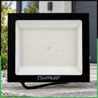 Naświetlacz LED Halogen 100W 10000LM 4000K IP65 Zewnętrzny Reflektor Lampa oświetlenie posesji, podjazdu i garażu