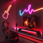 Taśma LED RGB neon 15m wodoodporna IP67 pilot + sterowanie aplikacją wąż świetlny dekoracyjny wielokolorowy 24V 60W do