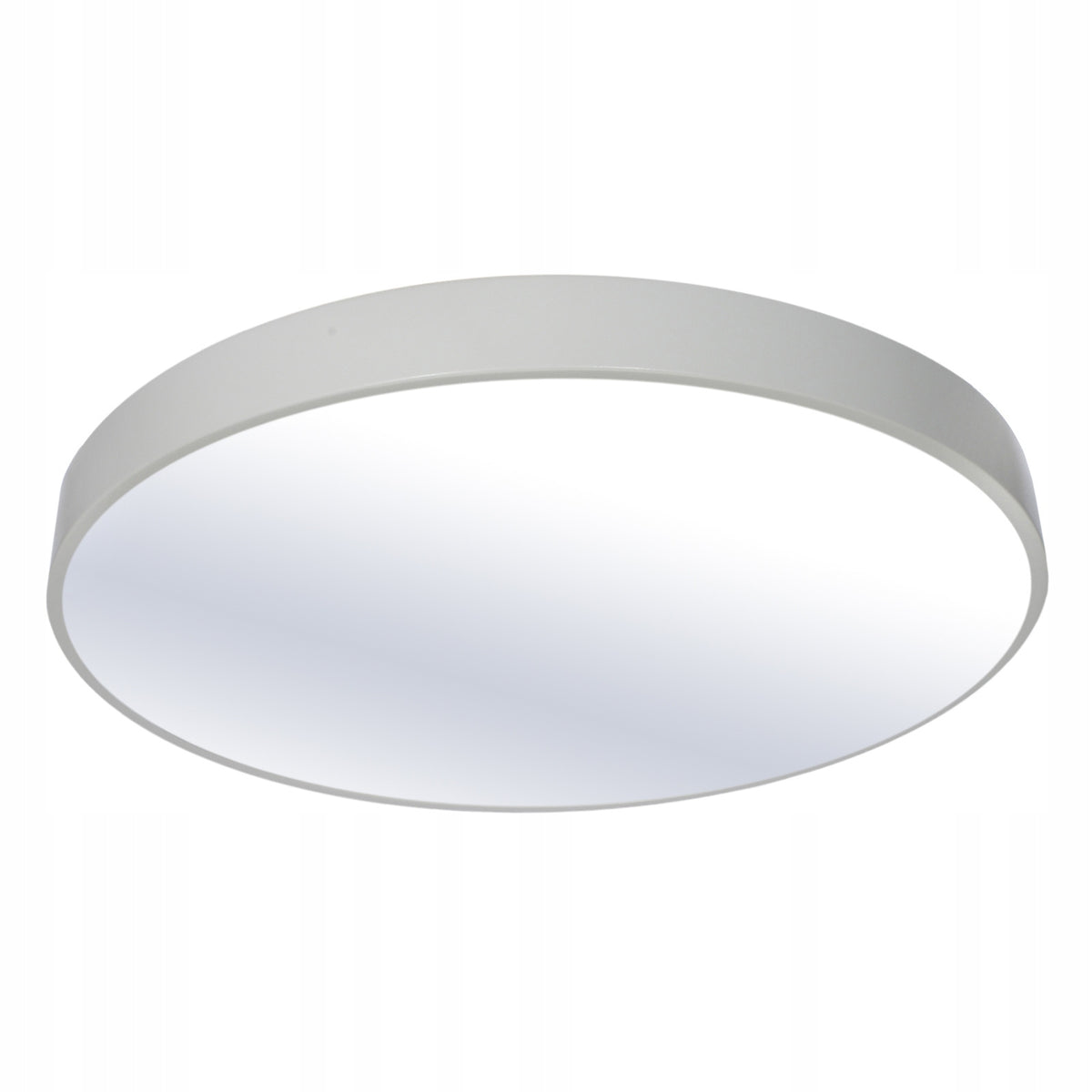 Plafon Natynkowy LED 60cm Okrągły Biały 60W 4800lm Nowoczesny Design lampa sufitowa, oprawa z ciepłym światłem do