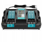 2x BATERIA DO MAKITA BATERIA 6Ah 18V BL1860 BL1860B+ ŁADOWARKA 14.4 -18V akumulator Li-Ion, zasilanie elektronarzędzi