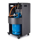PIECYK GAZOWY NA BUTLE GRZEJNIK GAZ SKŁADANY BEZ ZAPACHU WĄŻ REDUKTOR 4,2kW 430 mm 730 mm grzewcza czarny