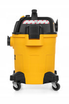 Dewalt odkurzacz przemysłowy z gniazdem 2450W 23l 48mm bezworkowy dmuchawa do warsztatu, zasilanie sieciowe, przepływ