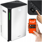 Osuszacz powietrza pochłaniacz wilgoci 20L/24H higrostat timer wi-fi tuya 330 w