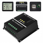 FIRMOWY REGULATOR ŁADOWANIA SOLARNY KONTROLER MPPT 12V/24V/36V/48V LCD